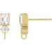 Accented Earring Top