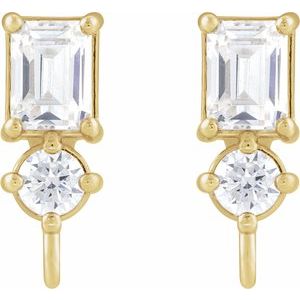 Accented Earring Top