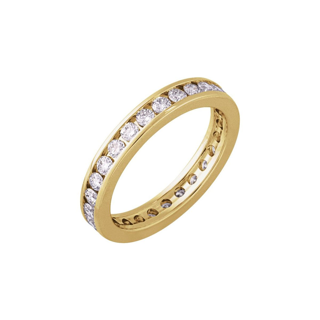 Channel-Set Eternity Band