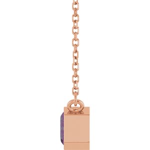 Solitaire Necklace