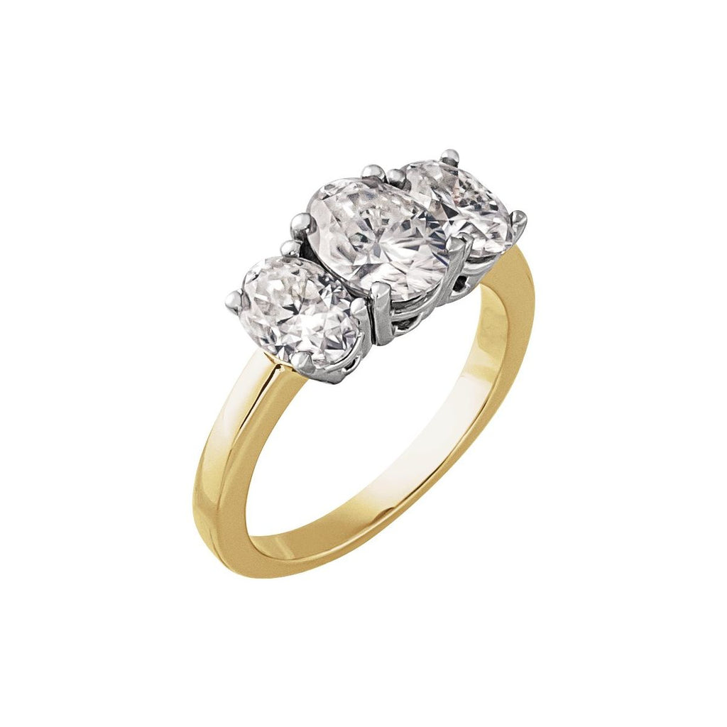 Three-Stone Engagement Ring