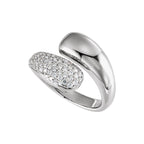 Pavé-Style Bypass Ring