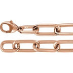 Accented Paperclip-Style Bracelet