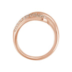 Pavé-Style Bypass Ring