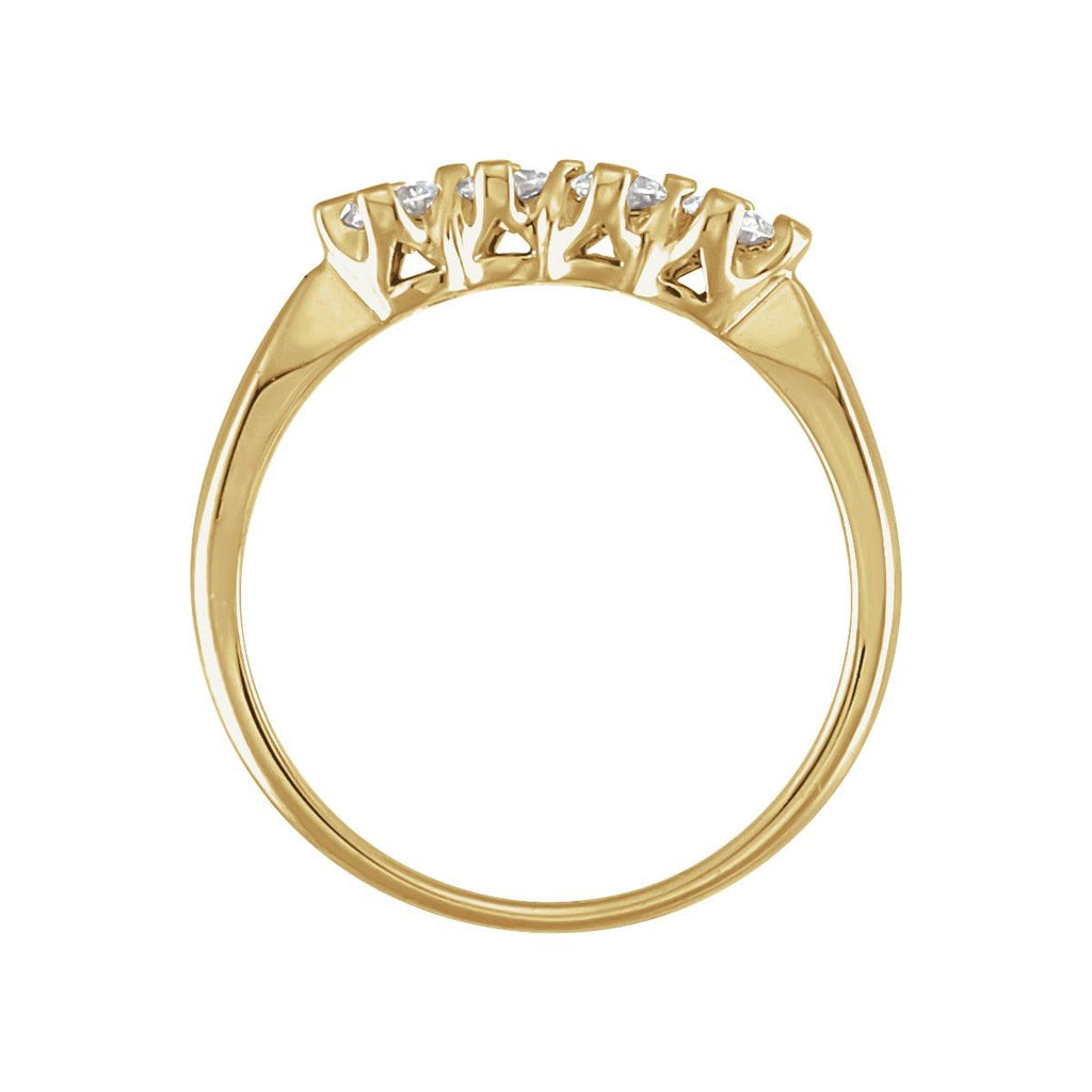 Four-Stone Anniversary Band