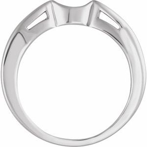 Solitaire Engagement Ring or Band