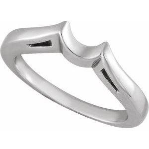 Solitaire Engagement Ring or Band
