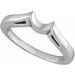 Solitaire Engagement Ring or Band