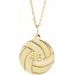 Engravable Sports Ball Necklace or Pendant