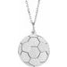 Engravable Sports Ball Necklace or Pendant
