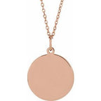Engravable Sports Ball Necklace or Pendant
