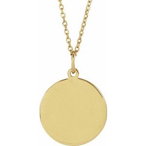 Engravable Sports Ball Necklace or Pendant
