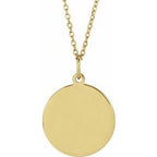 Engravable Sports Ball Necklace or Pendant