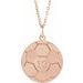 Engravable Sports Ball Necklace or Pendant