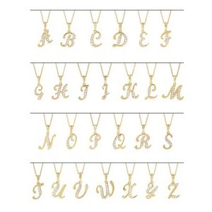 Accented Initial Necklace or Pendant
