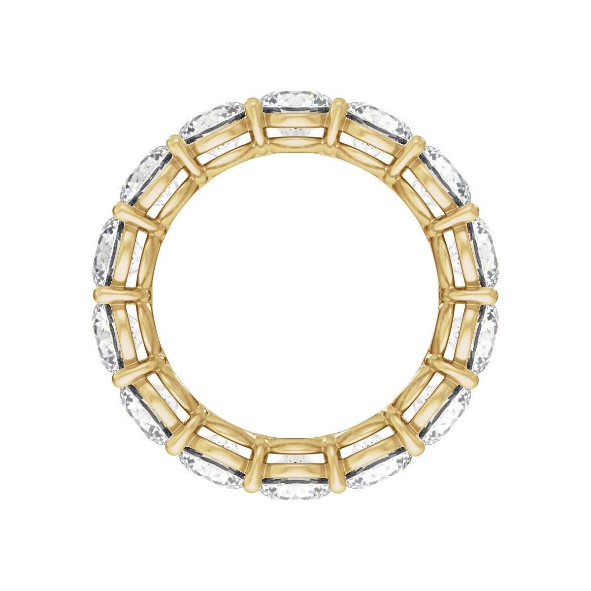 Low Profile Eternity Band