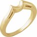 Solitaire Engagement Ring or Band