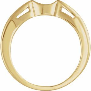 Solitaire Engagement Ring or Band