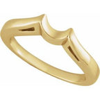 Solitaire Engagement Ring or Band