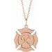 Engravable Fireman Necklace or Pendant
