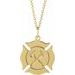 Engravable Fireman Necklace or Pendant