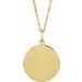 Engravable Sports Ball Necklace or Pendant
