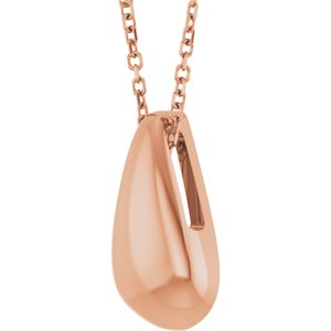 Teardrop Necklace or Pendant