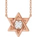 Star of David Necklace or Center