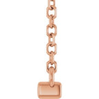 French-Set Bar Necklace or Center