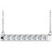 French-Set Bar Necklace or Center