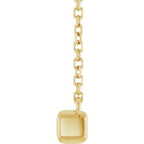 French-Set Bar Necklace or Center