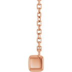 French-Set Bar Necklace or Center