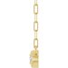Two-Stone Infinity-Inspired Necklace or Center