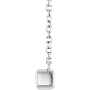 French-Set Bar Necklace or Center