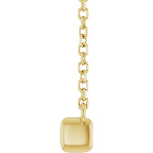 French-Set Bar Necklace or Center