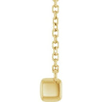 French-Set Bar Necklace or Center