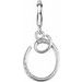 Accented Initial Charm/Pendant