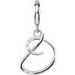Accented Initial Charm/Pendant