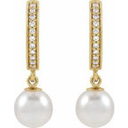 Accented Pearl Earrings