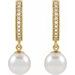Accented Pearl Earrings