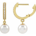 Accented Pearl Earrings