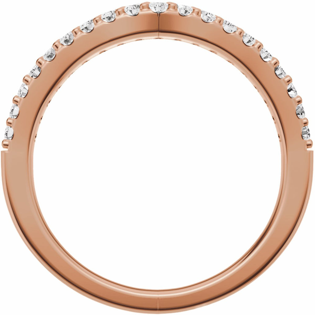 Accented Engagement Ring or Band