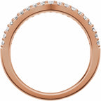 Accented Engagement Ring or Band
