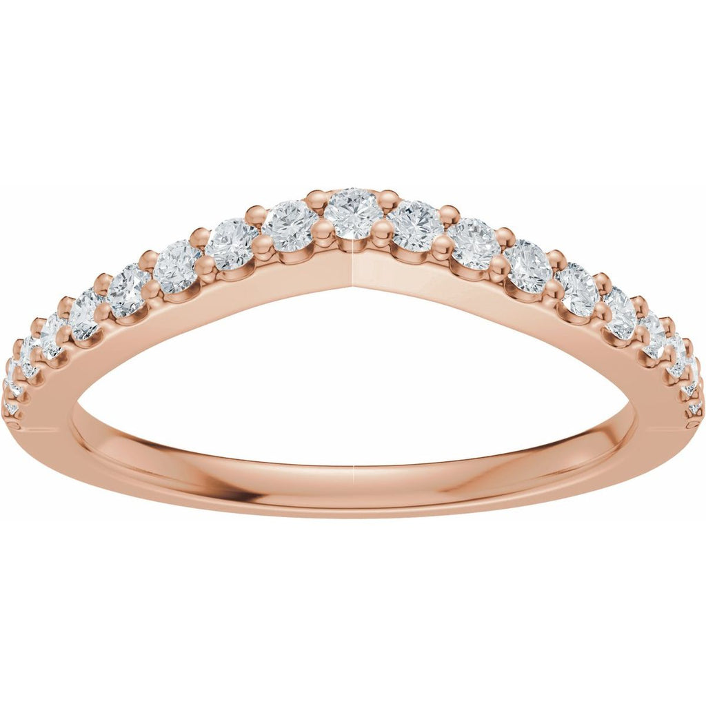 Accented Engagement Ring or Band