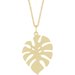 Monstera Leaf Necklace or Pendant