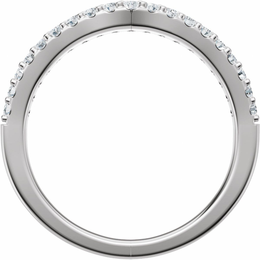 Accented Engagement Ring or Band