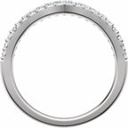 Accented Engagement Ring or Band