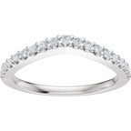 Accented Engagement Ring or Band