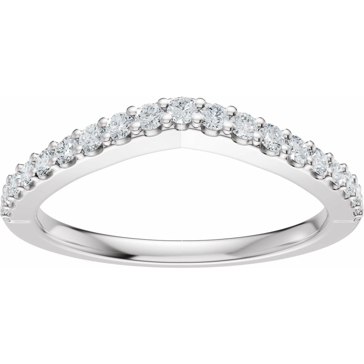Accented Engagement Ring or Band