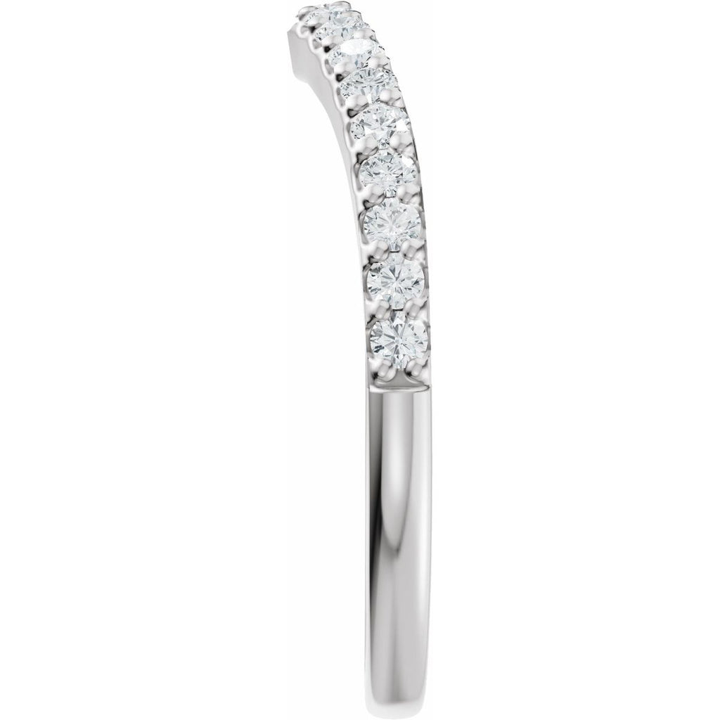 Accented Engagement Ring or Band